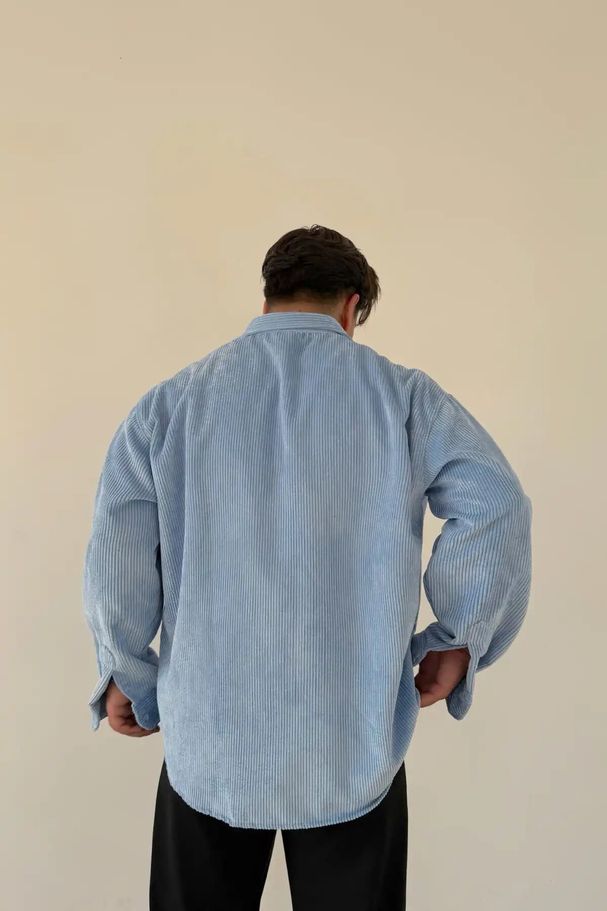 Corduroy Shirt Baby Blue