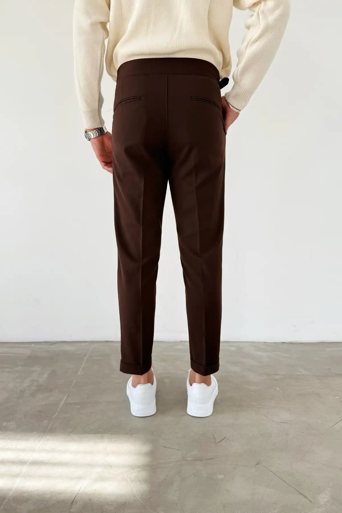 Buckled Harvest Pants Brown