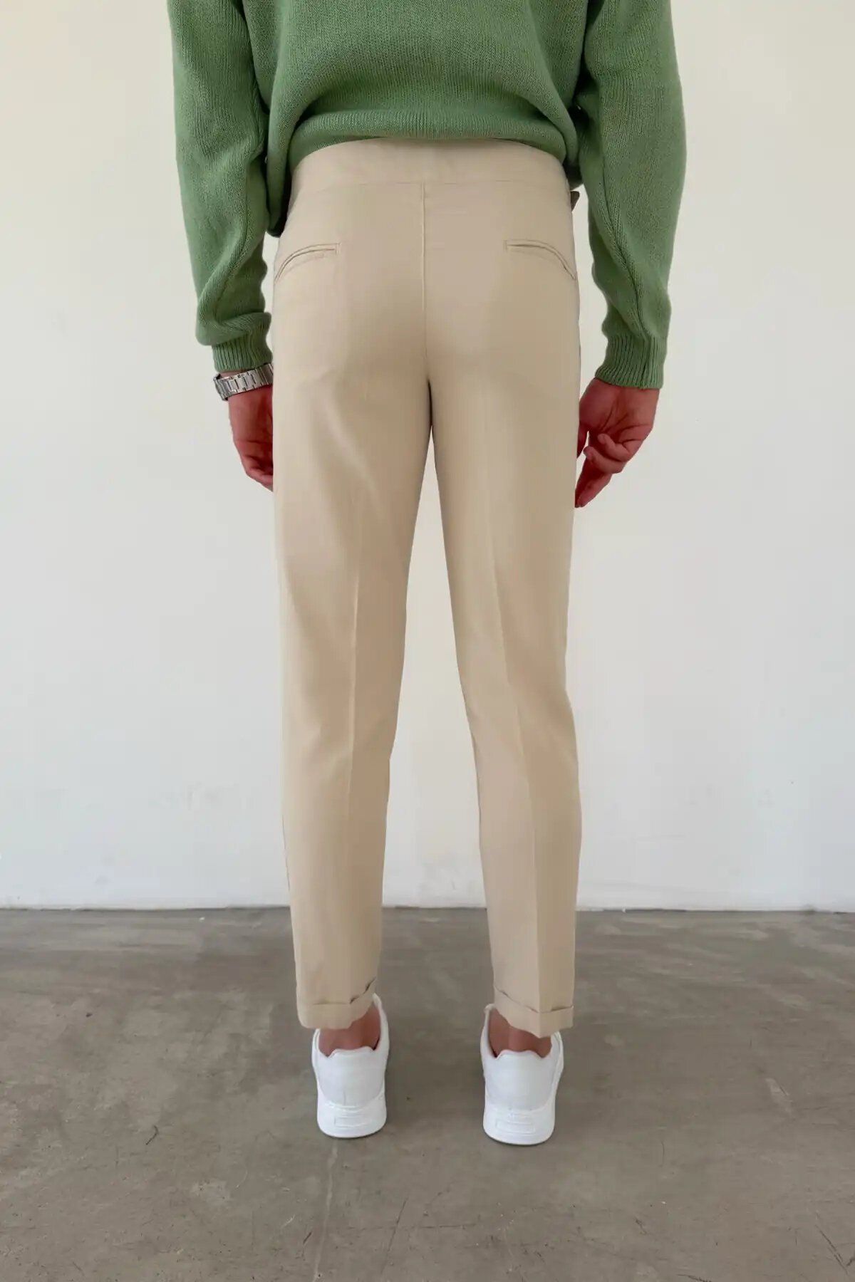 Buckled Harvest Pants Cream