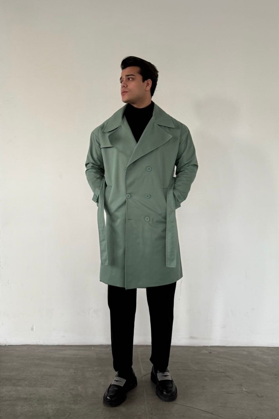 Trench Coat Green